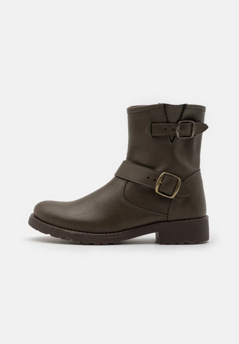 Buckled Ankle Boots
