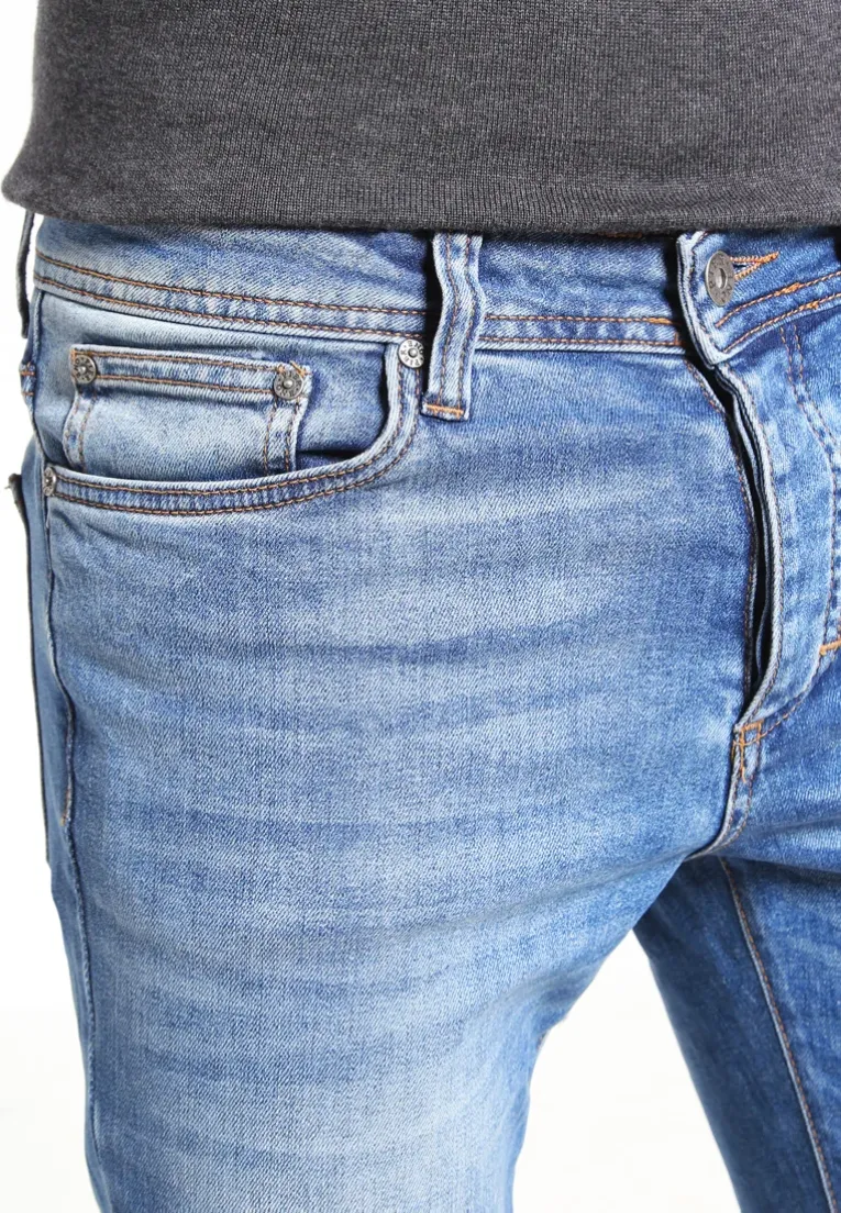 Slim Fit Blue Jeans