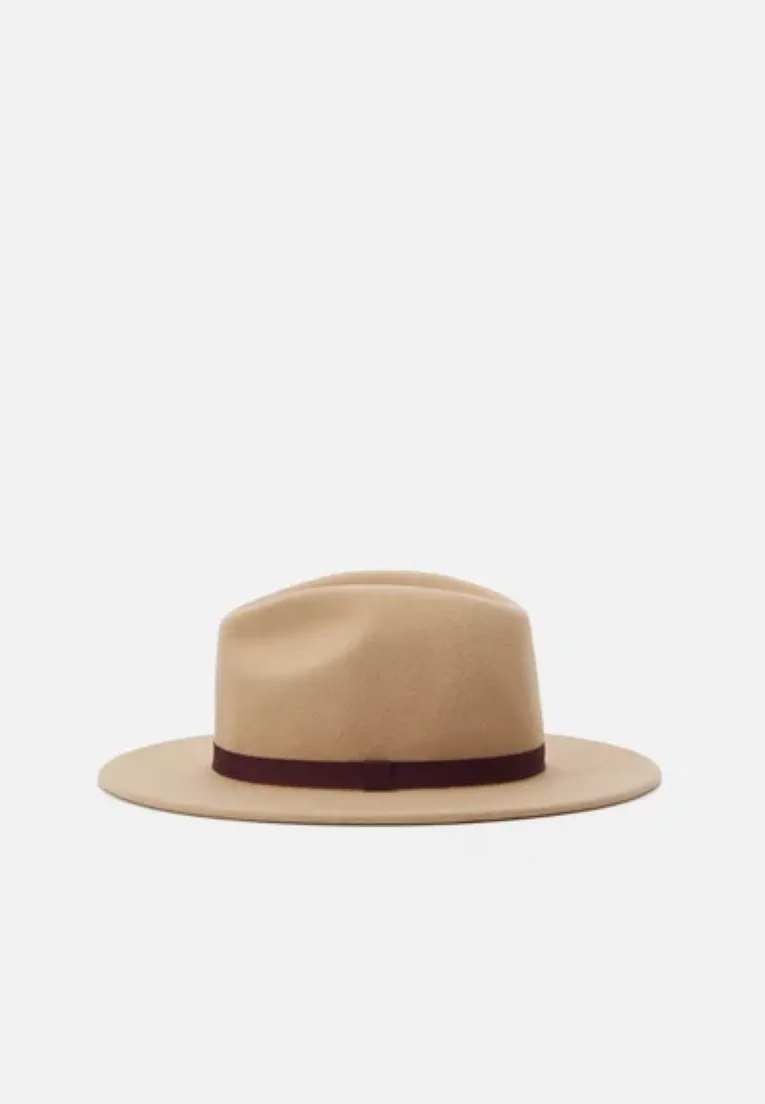 Wool Blend Fedora Hat