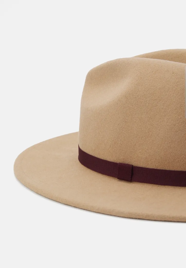 Wool Blend Fedora Hat
