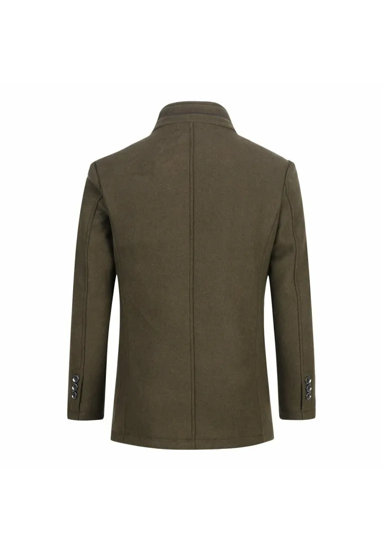 Wool Blend Peacoat