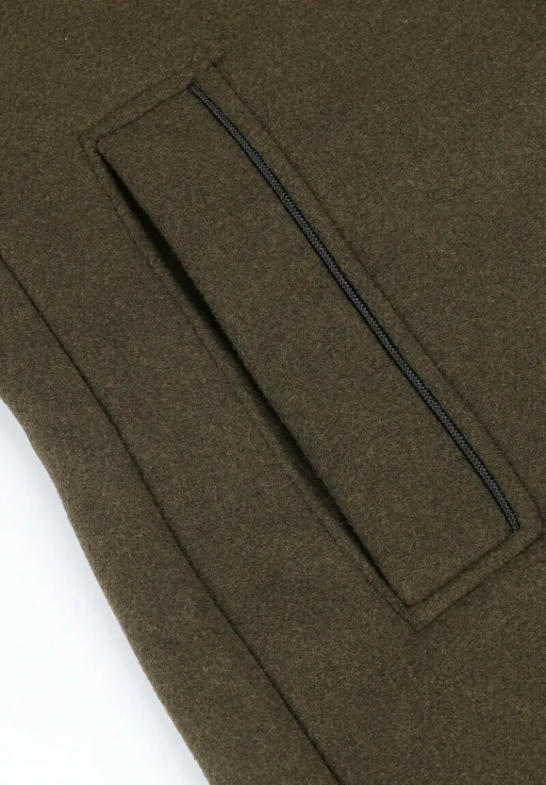 Wool Blend Peacoat