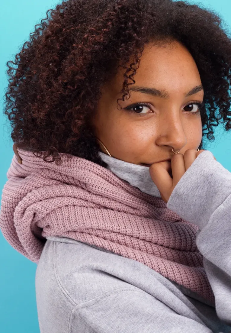 Knit Infinity Scarf