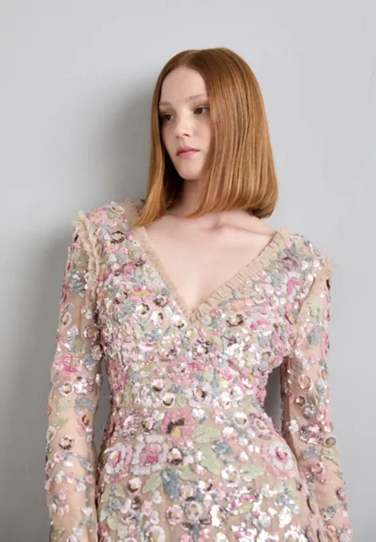 Sequin Evening Gown