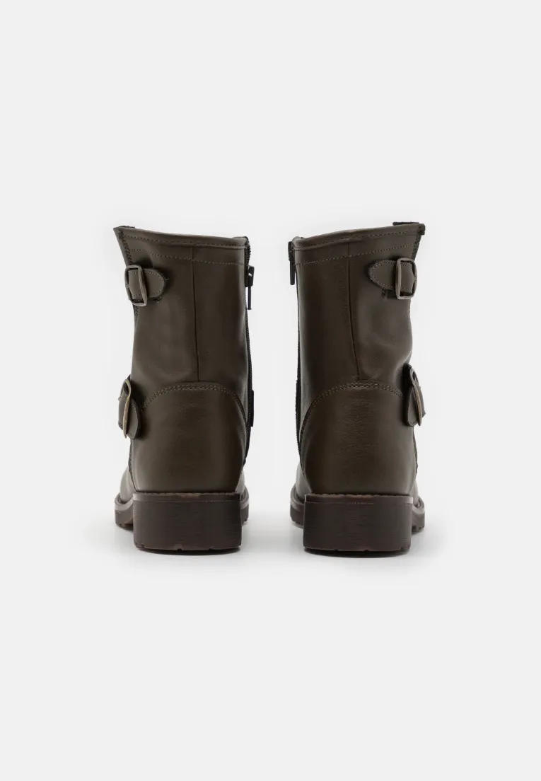 Buckled Ankle Boots