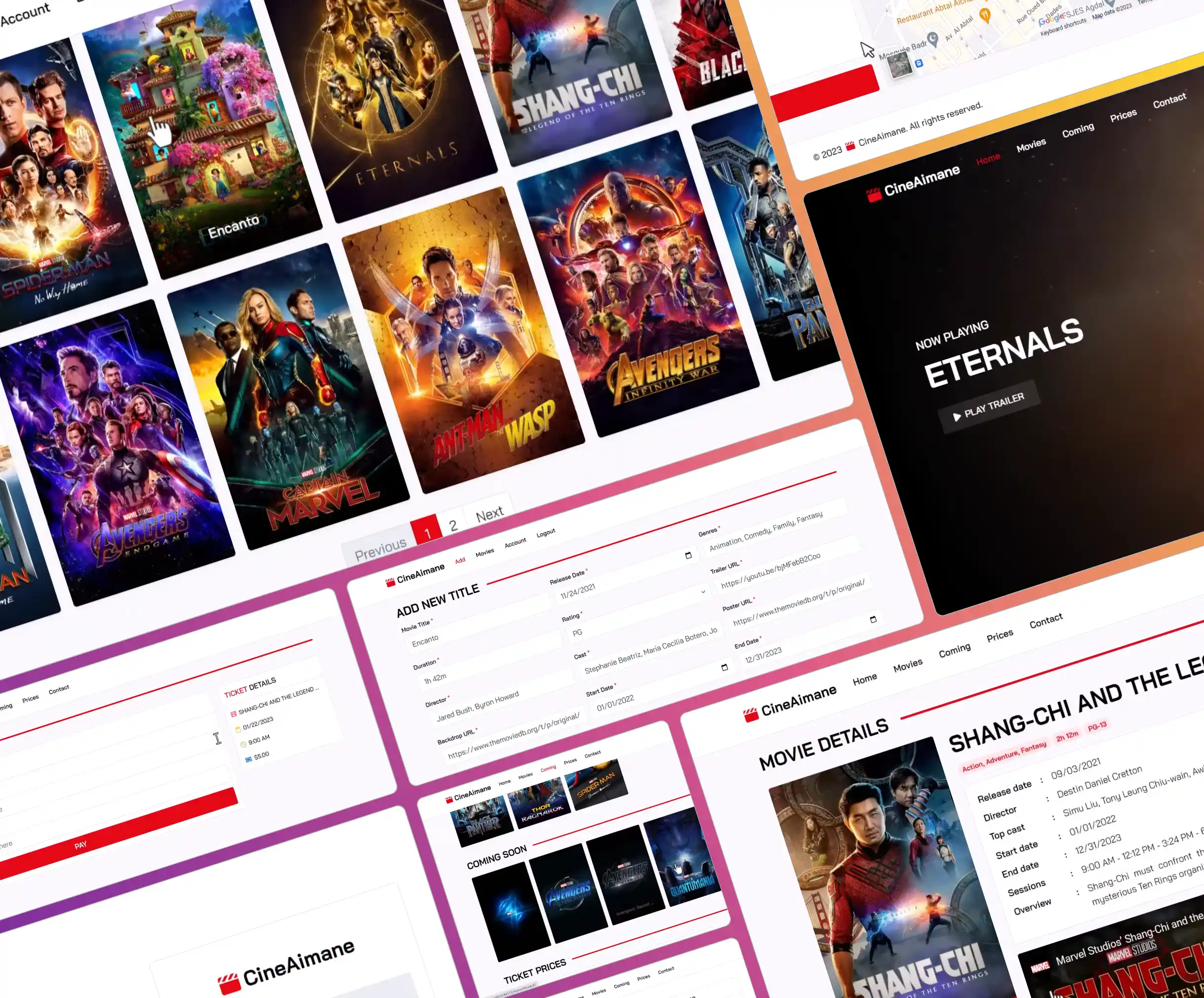 Cinema Booking Application